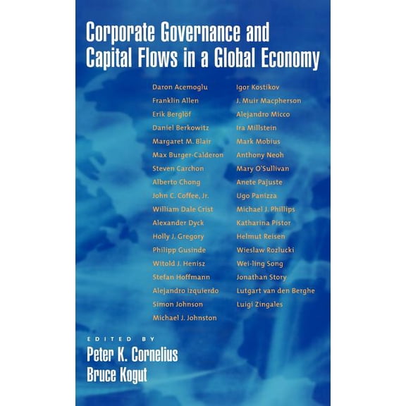 Global Outlook Book Corporate Governance and Capital Flows in a Global Economy, (Hardcover)