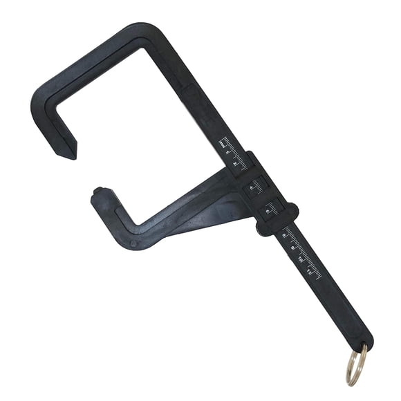 Calibrador para Vidrio Aislante CRL con Escala de 10 cm Plástico Duradero