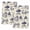 Light Beige Gray Blue, variant on Farmhouse Country Kitchen Towels Set of 1, Black Vintage Trees Rustic French Garden Absorbent Dish Towels for Kitchen, Microfiber Hand Towel, Quick Drying Tea Towel for Cleaning Decorative Dishcloths