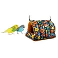 thumbnail image 4 of Nido de pájaro, escondite de loros, cama de para pájaros, cobertizo para loros, casa cueva, columpio suave, hamaca colgante para periquitos, Grande Salvador Nido de pájaro cálido de invierno, 4 of 7