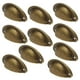 thumbnail image 1 of 10 pomos de armario con forma de concha, para puerta de cajón, con forma de concha, estilo retro 82x35mm, 1 of 8