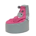 thumbnail image 3 of Compamia Hippo Kids Bean Bag Chair, 3 of 11