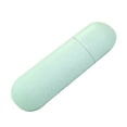 thumbnail image 1 of Youkk Wheat Straw Toothbrush Storage Box Eco-friendly Travel Toothpaste Comb Gadgets Container Holder, Green, 1 of 3