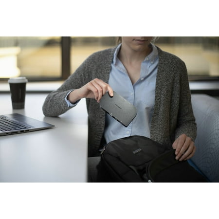 Kensington - USB-C Mobile Docking Station - Black