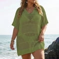 thumbnail image 4 of Riecok Bathing Suit Cover Up for Women Plus Size Sleeveless Swimsuit Cover Ups Summer Vacation Outfits, 4 of 6