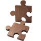 thumbnail image 3 of Wooden Cup Coasters Heat Resistant Drink Mats for Coffee Tea Beer Household Use 2pcs Set, 3 of 4