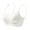 White, variant on Women's Lightweight Everyday Bras - Women's Solid Color Sling Seamless Bra with Removable Pads Everyday Bras Purple 34