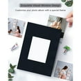 thumbnail image 3 of Photo Album 4x6-100 Photos Photo Books with 100 Vertical Pockets,Linen Cover Albums for Family Wedding Anniversary Baby Vacation Pictures, 3 of 6