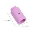 thumbnail image 2 of WHAMVOX 10Pcs 13N12 Protective Welding Nozzles Ceramic Welding Cups Welding Components, 2 of 8