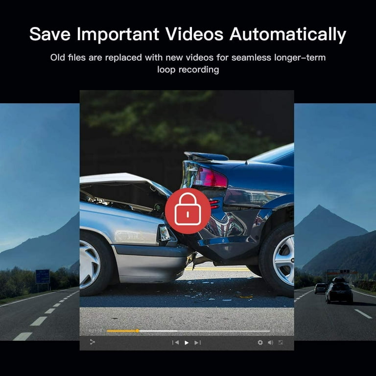 APEMAN Dual Dash Cam for Cars with Night Vision 1080P FHD C420D – Apeman US