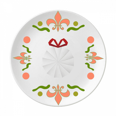 

White mas Origa Decoration Flower Ceramics Plate Tableware Dinner Dish