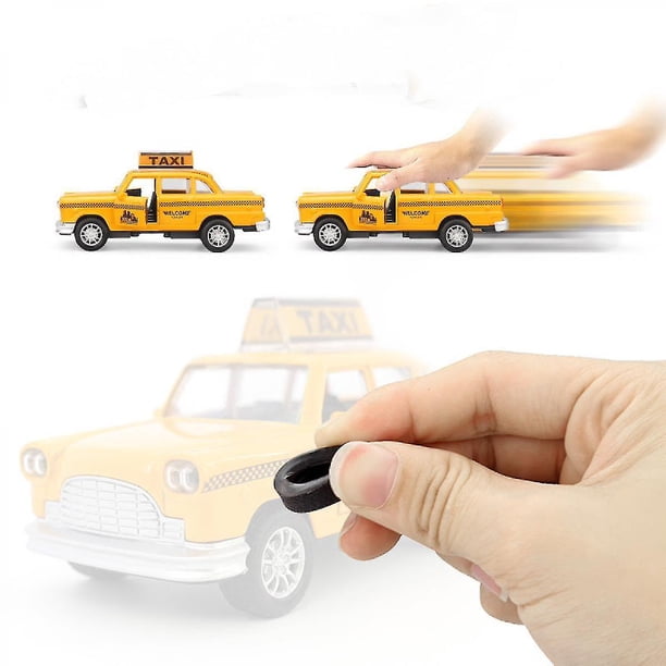 Shao Taxi Car Toy For Kids, Yellow Cab New York City Taxi Cab Toy