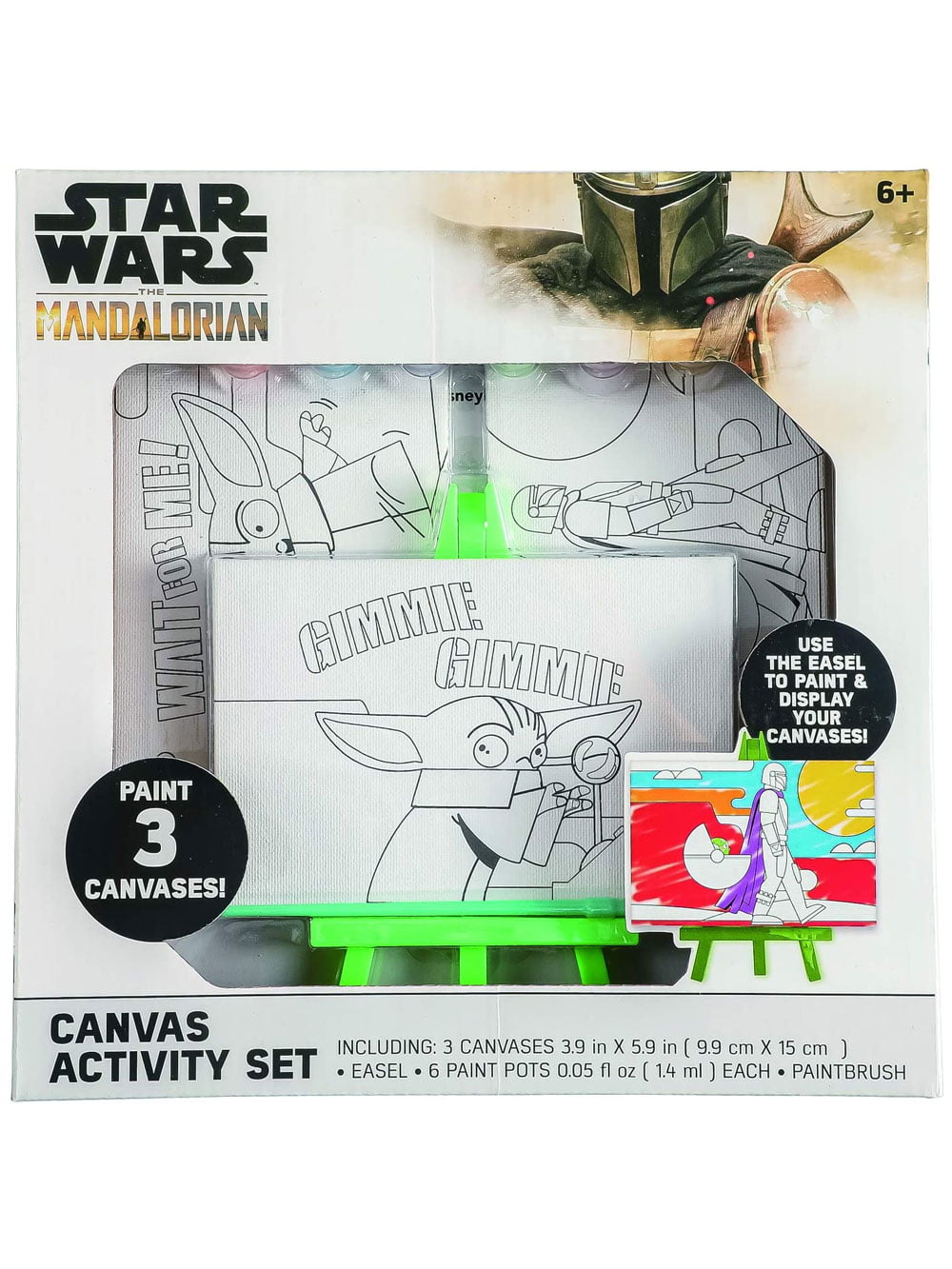 Disney Star Wars Mandalorian The Child Baby Yoda Journal Activity Set Markers 
