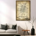 thumbnail image 5 of Nicholasville Vintage Map Prints Canvas, Kentucky Map Art Canvas, Canvas, Nicholasville Map City style vintage Canvas , Canvas Wall Art, Street Map Artwork Canvas, 5 of 6