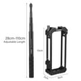 thumbnail image 2 of Palo de Selfie Jaula de video para cámara Andoer con monturas dobles para zapata fría + Palo selfie invisible 28 cm-110 cm Longitud ajustable Aleación de aluminio Vlog Accesorios Reemplazo para Insta3 Andoer  Palo de Selfie, 2 of 7