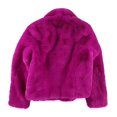 thumbnail image 2 of I.N.C Womens Faux Fur Coat, Purple, Medium, 2 of 2