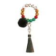 thumbnail image 2 of de Navidad de silicona, llavero, brazalete, llavero, llavero portátil para llaves de coche, soporte de con colgante para Verde, 2 of 8