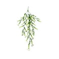thumbnail image 6 of Artificial Flowers, Hanging Faux Flower Vine, Long Flower Garland for Wedding Party Wall Door Decor(White), 6 of 6