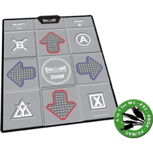 DDR Tough Groove Texture Non-Slip Dance Pad for PS2, Xbox, Wii,