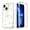 Glitter Love Heart, variant on AMZER Crusta Hybrid Full Body Case for iPhone 13 with Built-in Screen Protector - Glitter Love Heart