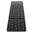 thumbnail image 1 of Foldable Bt Keyboard, 3 Folds  Cordless Portable Keyboard With Touchpad, Travel Keyboard For Tablet PC Smartphone, Cordless Foldable Portable Keyboard, 1 of 8