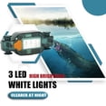 thumbnail image 4 of Night Fish Bait Lamp USB Gravity Sensing ABS High-capacity Battery 3 LEDs High Light Clear Fishing Light for Outdoor Accessories, 4 of 10
