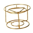 thumbnail image 2 of Colaxi Alcohols Pot Rack Furnace Lightweight Portable Compact Spirit Burner Support Stand Bracket for Backpacking Camping Cooking BBQ gold, 2 of 8