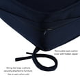 thumbnail image 5 of Sunbrella 2-Piece Outdoor Deep Seat Cushion Set in Canvas Navy, 5 of 10