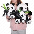 thumbnail image 3 of (L)Panda Stuffed Animals With Panda Soft Toy ,Native Mom & Plush Bamboo Panda, 3 of 4