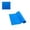 Willow-Leaf Shape, variant on Swimming Pool Ladder Mat, Blue Waterproof Anti-Slip Ladder Pad for Indoor and Outdoor Pool Protective Use, Willow-Leaf Shape