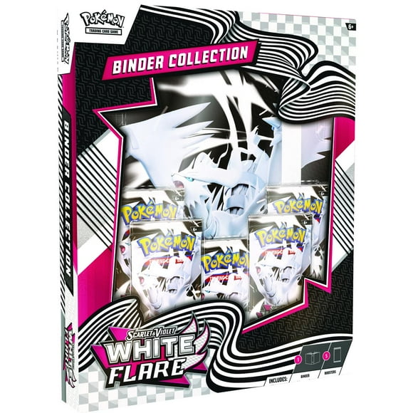 Pokemon TCG: Scarlet & Violet—White Flare Binder Collection (Limit of 2 per order and 1 order per household)