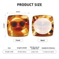 thumbnail image 5 of Vsdgher Sunglasses Yellow Duck Couch Cushion Covers, Non-Slip Sofa Seat Cushion Slipcovers, Soft Couch Covers（Don't include seat cushion）Two Pieces, 5 of 7