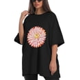 thumbnail image 4 of Women T Shirts and Men T shirt Oversized Shirts Cool Graphic Tees for Men Vintage Streetwear Sweat Casual Shirt 3XL, 4 of 5