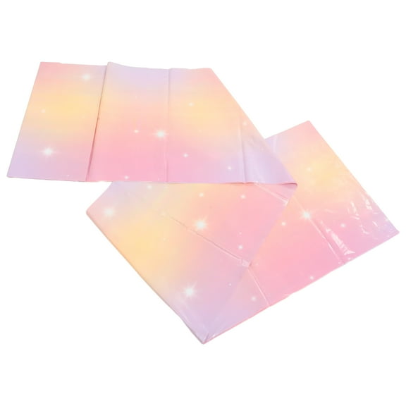 Tablecloths Gradient Rainbow Tablecloth Vibrant Tablecloth Child 274X137CM