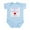 Sky Blue, variant on CafePress - YIAYIA AND PAPPOU LOVE ME Infant Bodysuit - Baby Light Bodysuit, Size Newborn - 24 Months