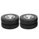 thumbnail image 4 of Ruedas traseras para remolque de control remoto, neumáticos para Tamiya 1/14, Tractor, camión, escalador, piezas de remolque, 2 uds., 4 of 8