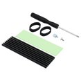 thumbnail image 1 of M.2 SSD Heatsink Aluminum Radiator Solid State Drives Cooler Silicone Thermal Pad For NVME NGFF M2 2280 PCI-E SSD Raspberry Pi 5 black 3mm, 1 of 6