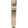 thumbnail image 2 of Ekena Millwork 6"W x 30"D x 36"H Merced Craftsman Rough Sawn Bracket, Douglas Fir, 2 of 4