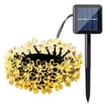 thumbnail image 5 of Somnr Garden Solar String Lights, 22.96ft 50 LED Solar Fairy Blossom Flower for Indoor, Outdoor, Patio, Lawn, Garden, Christmas, and Holiday Festivals Decorative Lights (Warm White), 5 of 7