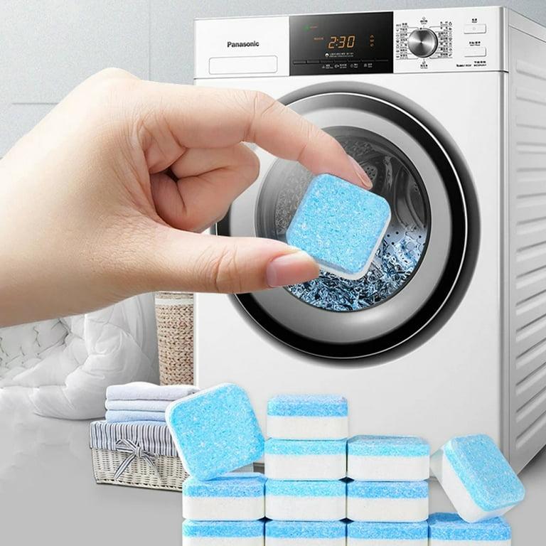 Washing Machine Cleaner by BrightenShine,20 Tablets, Heavy Duty Deep Washer  Cleaner Tablets Clean Inside Drums for All types of Washing Machines