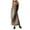 M-Khaki, variant on Kcodviy Women's Spaghetti Strap Dress V Neck Women Dress Crochet Eyelet Sleeveless Striped Button Front Dress Midi Dress Summer Beach Woman Maxi Dress Casual Knit Long Dresses