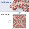 thumbnail image 7 of Coolnut Retro and Elegant Bohemia Cloth Napkins Set of 4, Durable Printed Washable Table Napkins for Valentines, Weddings, Dinners Parties Home Decor, 20 x 20 Inch Washcloth Gift, 7 of 7