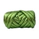 thumbnail image 3 of Hilo grueso, hilo voluminoso, tejido a mano, suave, 500 g, longitud 15 m, hilo para tejer a mano, peso del hilo Verde de fruta, 3 of 9