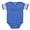 Royal Blue, variant on CafePress - Festive Holiday Shirt_Bl - Cute Infant Baby Football Bodysuit