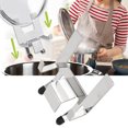 thumbnail image 1 of Slow Cooker Lid Holder, Crock Pot Lid Holder Silicone Pad Stainless Steel Scratch Proof  for Stovetop, 1 of 7