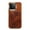 Brown, variant on Card Holder Phone Case for iPhone 12 Pro / iPhone 12 6.1" Case Wallet with Stand, Vintage Oil Wax Faux Cowhide Leather Luxury Magnetic Cover Soft Bumper Shockproof Plating Case, Black
