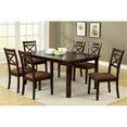 thumbnail image 3 of Furniture of America Dien Wood 7-Piece Dining Table Set in Espresso, 3 of 4