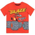 thumbnail image 3 of Blaze and the Monster Machines Blaze Stripes Zeg Toddler Boys 3 Pack T-Shirts Toddler to Little Kid, 3 of 5