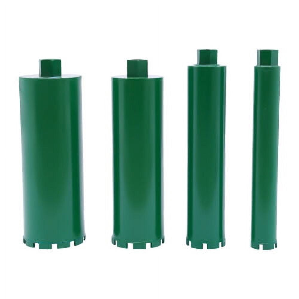 2" 3" 4" 5" Set Wet Diamond Core Drill Bit 4Pcs Concrete Brick Drilling Bits for Plumbers