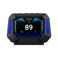 thumbnail image 1 of Speravity Velocímetro Digital LCD HUD con cable para coche, odómetro, tablero de instrumentos delantero del vehículo, voltaje, velocidad giratoria, Trazadores de navegación Speravity VI009604-00B, 1 of 6
